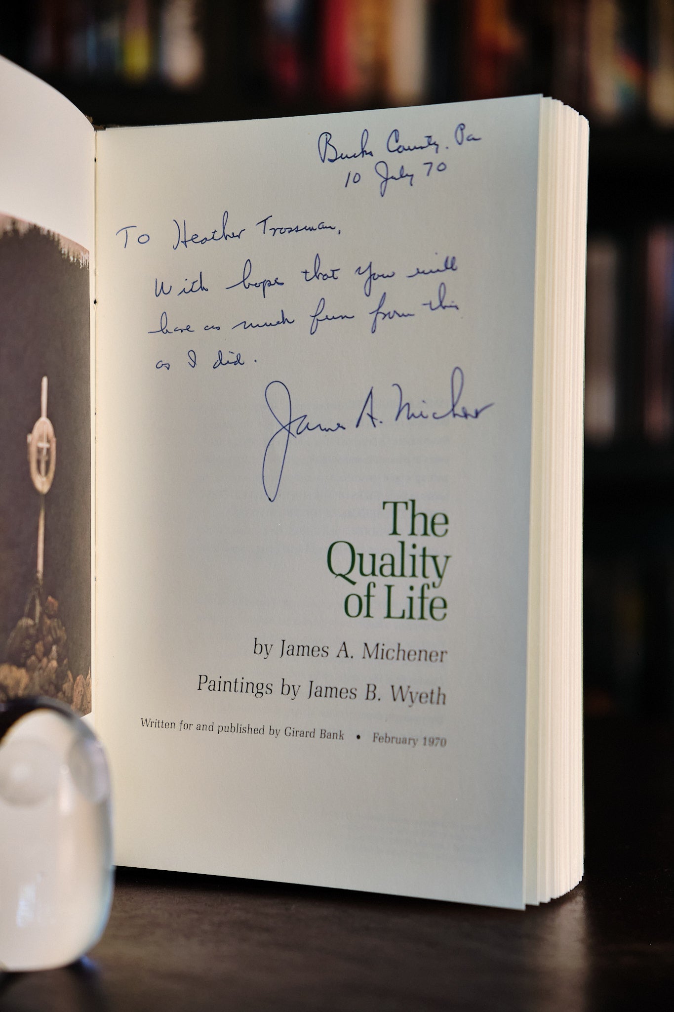 The Quality of Life