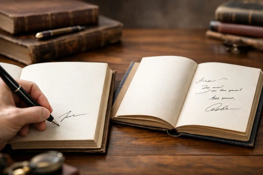 Signed Copy vs Inscribed Copy: What Collectors Value