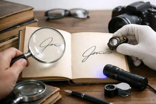 How to Authenticate Signed Books