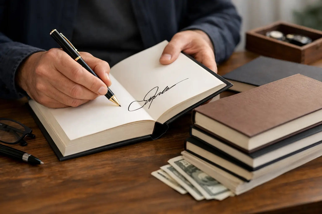 How to Sell Signed Author Books with Confidence