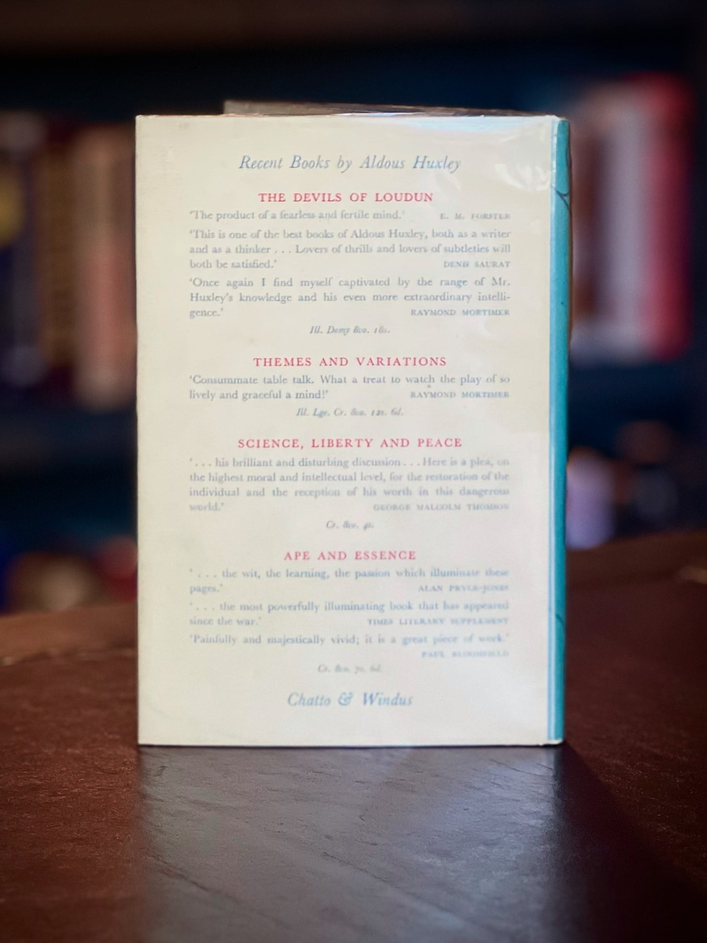 The Doors of Perception